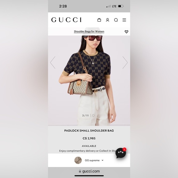 Gucci Small padlock bag - Picture 5 of 7